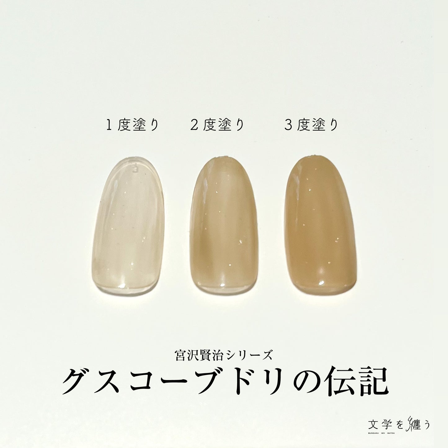 宮沢賢治「グスコーブドリの伝記」【ネイルポリッシュ】