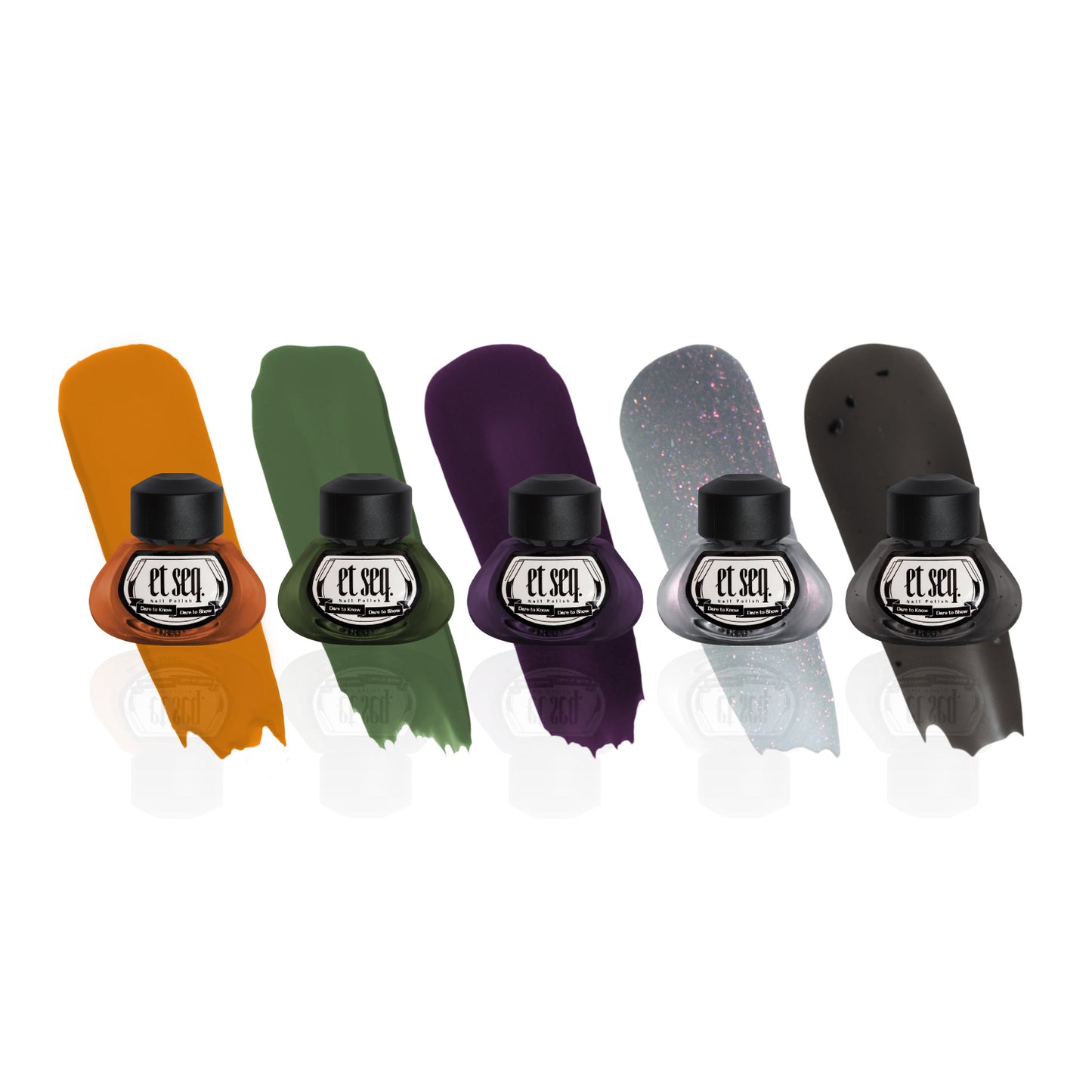 夏目漱石シリーズ全5色セット（ギフトボックス入）【ネイルポリッシュ】