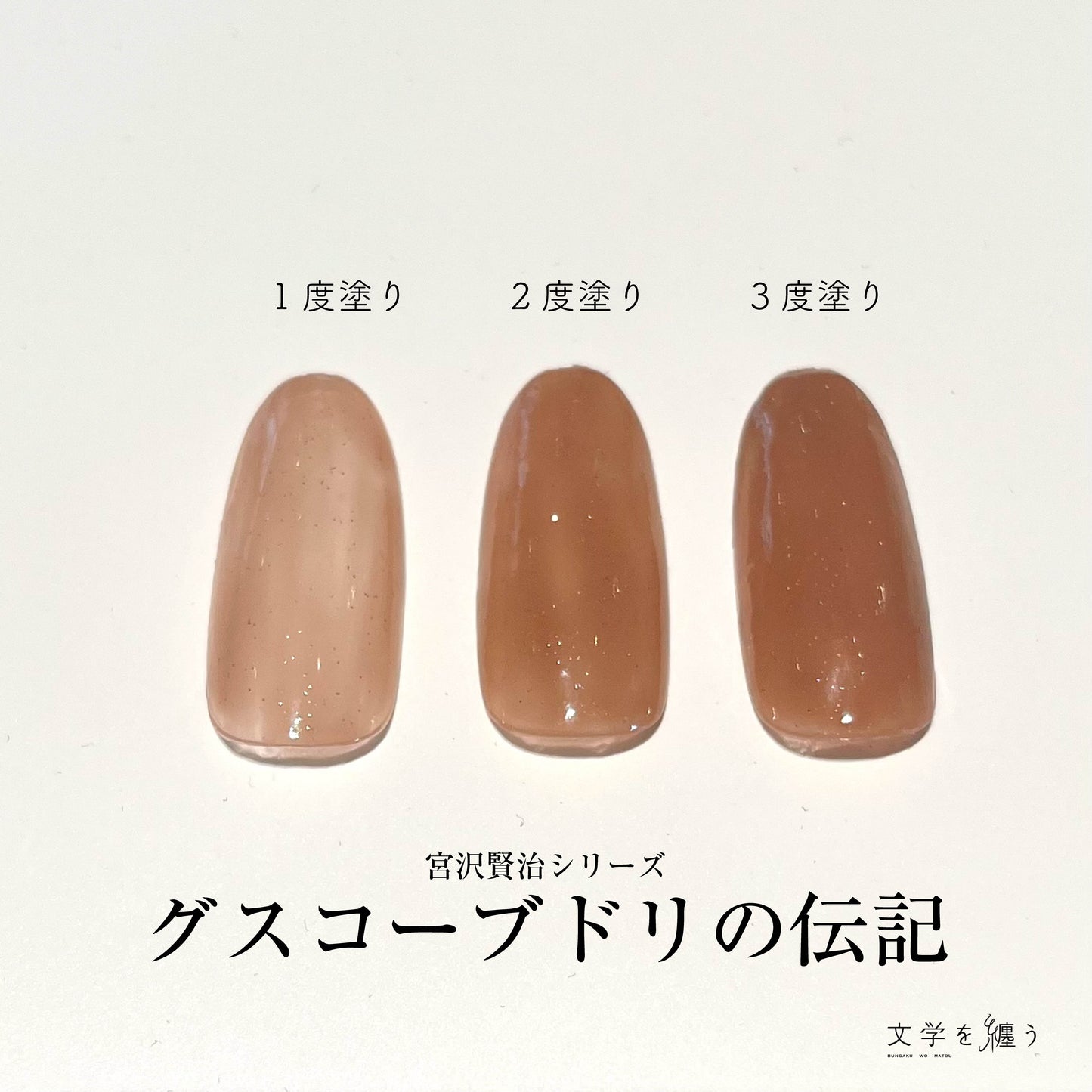 宮沢賢治「グスコーブドリの伝記」【ネイルポリッシュ】